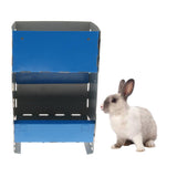 Maxbell Small Animals Bunny Rabbit Cage Hanging Hay Feeder Rack Iron Hay Manger
