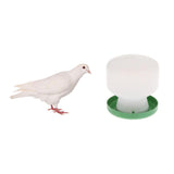 Maxbell Bird Poultry Water Drinker Feeder Pigeon Plastic Dispenser Container Pigeon