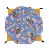 Maxbell Small Animal Hammock Bed Mat Hamster Bird Cage Double Layer Hanging Bed 35cm
