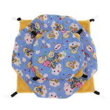 Maxbell Small Animal Hammock Bed Mat Hamster Bird Cage Double Layer Hanging Bed 35cm