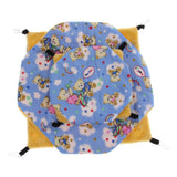 Maxbell Small Animal Hammock Bed Mat Hamster Bird Cage Double Layer Hanging Bed 35cm
