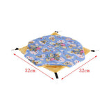 Maxbell Small Animal Hammock Bed Mat Hamster Bird Cage Double Layer Hanging Bed 35cm