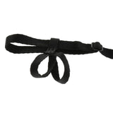 Max Parrot Bird Leash Outdoor Adjustable Harness Training Rope Black XS