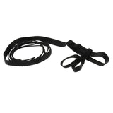 Max Parrot Bird Leash Outdoor Adjustable Harness Training Rope Black XS