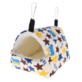 Maxbell Hamster House Warm Hammock Pet Cotton Nest Small Animal Supplies 14x12cm