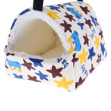 Maxbell Hamster House Warm Hammock Pet Cotton Nest Small Animal Supplies 14x12cm
