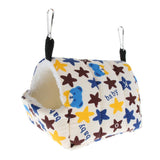 Maxbell Hamster House Warm Hammock Pet Cotton Nest Small Animal Supplies 14x12cm