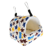 Maxbell Hamster House Warm Hammock Pet Cotton Nest Small Animal Supplies 14x12cm