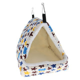 Maxbell Hamster House Warm Hammock Pet Cotton Nest Small Animal Supplies 22x21cm