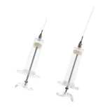 Maxbell 50ml Bird Feeding Syringe Epidemic Prevention Treatment Injector 3MM x 5CM