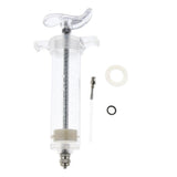 Maxbell 50ml Bird Feeding Syringe Epidemic Prevention Treatment Injector 3MM x 5CM