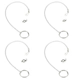 Maxbell Parrot Stainless Steel Eight-ring Anklet Pet Bird Cockatiel Foot Chain 6