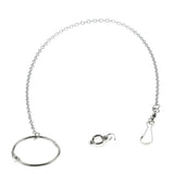 Maxbell Parrot Stainless Steel Eight-ring Anklet Pet Bird Cockatiel Foot Chain 6
