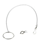 Maxbell Parrot Stainless Steel Eight-ring Anklet Pet Bird Cockatiel Foot Chain 8