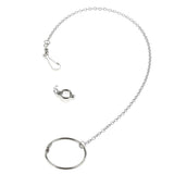 Maxbell Parrot Stainless Steel Eight-ring Anklet Pet Bird Cockatiel Foot Chain 8