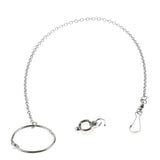 Maxbell Parrot Stainless Steel Eight-ring Anklet Pet Bird Cockatiel Foot Chain 10