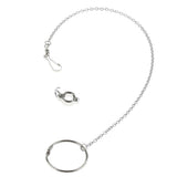Maxbell Parrot Stainless Steel Eight-ring Anklet Pet Bird Cockatiel Foot Chain 10