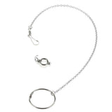 Maxbell Parrot Stainless Steel Eight-ring Anklet Pet Bird Cockatiel Foot Chain 12