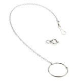 Maxbell Parrot Stainless Steel Eight-ring Anklet Pet Bird Cockatiel Foot Chain 12