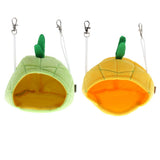 Maxbell Small Pet Hamster Hammock Cartoon Fruit Nest Hanging Bed Green Pineapple
