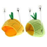 Maxbell Small Pet Hamster Hammock Cartoon Fruit Nest Hanging Bed Green Pineapple