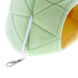 Maxbell Small Pet Hamster Hammock Cartoon Fruit Nest Hanging Bed Green Pineapple