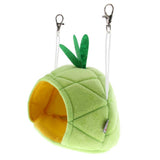 Maxbell Small Pet Hamster Hammock Cartoon Fruit Nest Hanging Bed Green Pineapple