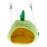 Maxbell Small Pet Hamster Hammock Cartoon Fruit Nest Hanging Bed Green Pineapple