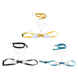 Maxbell Angel Wings Adjustable Reptile Harness Leash for Lizard Outdoor Walk Yellow