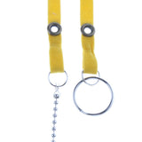 Maxbell Angel Wings Adjustable Reptile Harness Leash for Lizard Outdoor Walk Yellow