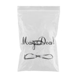 Maxbell Angel Wings Adjustable Reptile Harness Leash for Lizard Outdoor Walk Black