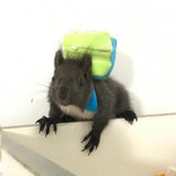 Maxbell Parrot Hamster Squirrel Backpack Pet Snack Food Bag for Outdoor Travel  3