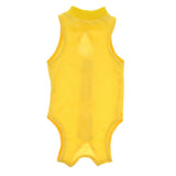 Maxbell Cat Recovery Suit for Abdominal Wounds E-Collar Alternative Yellow S