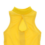 Maxbell Cat Recovery Suit for Abdominal Wounds E-Collar Alternative Yellow S