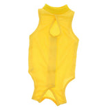 Maxbell Cat Recovery Suit for Abdominal Wounds E-Collar Alternative Yellow S