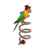 Max Bird Parrot Rope Toy - Small to Large Birds Stand Perch Chew Toys