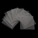 Max 10 Pcs Stainless Steel Decorative Aquatic Moss Mesh for Aquarium Plants