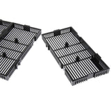 Max 10 Pcs Under Sand Gravel Filter Undergravel Filteration Plate for Fish Tank