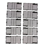 Max 10 Pcs Under Sand Gravel Filter Undergravel Filteration Plate for Fish Tank