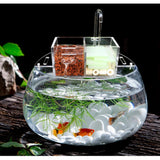 Maxbell Fish Tank External Filter Box Aquarium Increase Oxygen Water Filter 18cm