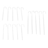 Maxbell 5 Pcs Transparent Acrylic Thickened Elbow Tube for Aquarium 0.7x15cm