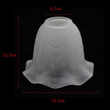 Maxbell E27 Clear Glass Ceiling Fan Light Chandelier Wall Sconce Light Shades  1