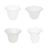 Maxbell E27 Clear Glass Ceiling Fan Light Chandelier Wall Sconce Light Shades  1