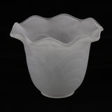 Maxbell E27 Clear Glass Ceiling Fan Light Chandelier Wall Sconce Light Shades  1