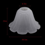 Maxbell E27 Clear Glass Ceiling Fan Light Chandelier Wall Sconce Light Shades  2