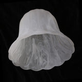 Maxbell E27 Clear Glass Ceiling Fan Light Chandelier Wall Sconce Light Shades  3