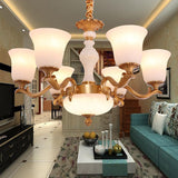 Maxbell E27 Clear Glass Ceiling Fan Light Chandelier Wall Sconce Light Shades  3