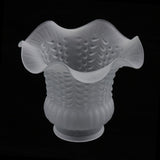 Maxbell E27 Clear Glass Ceiling Fan Light Chandelier Wall Sconce Light Shades  4