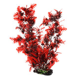 Maxbell Artificial Aquarium Ornament Plant Aquatic Decor Underwater Plastic Tree Red
