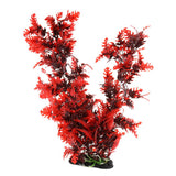Maxbell Artificial Aquarium Ornament Plant Aquatic Decor Underwater Plastic Tree Red